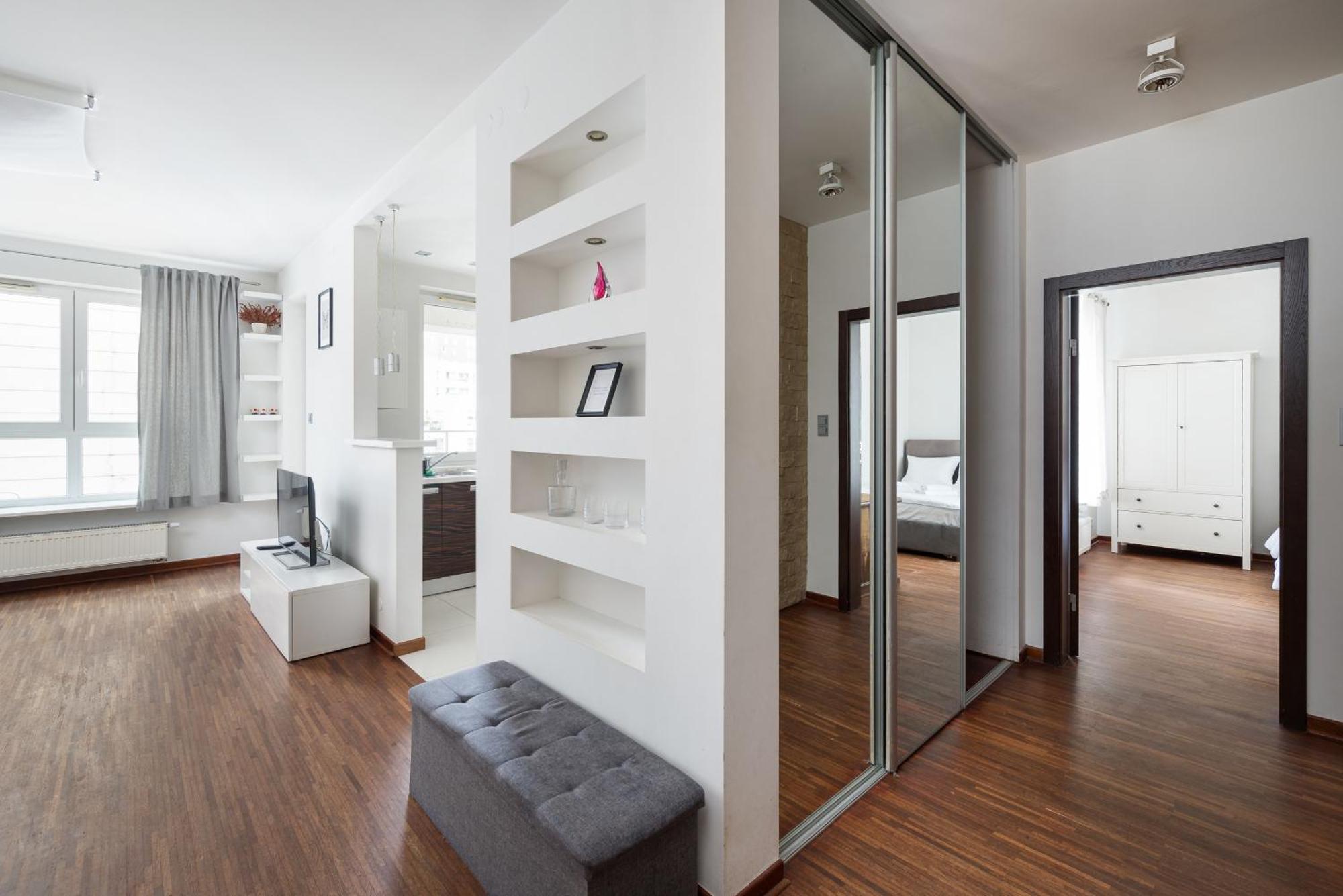 Stawki Pleasant Apartment Warschau Buitenkant foto