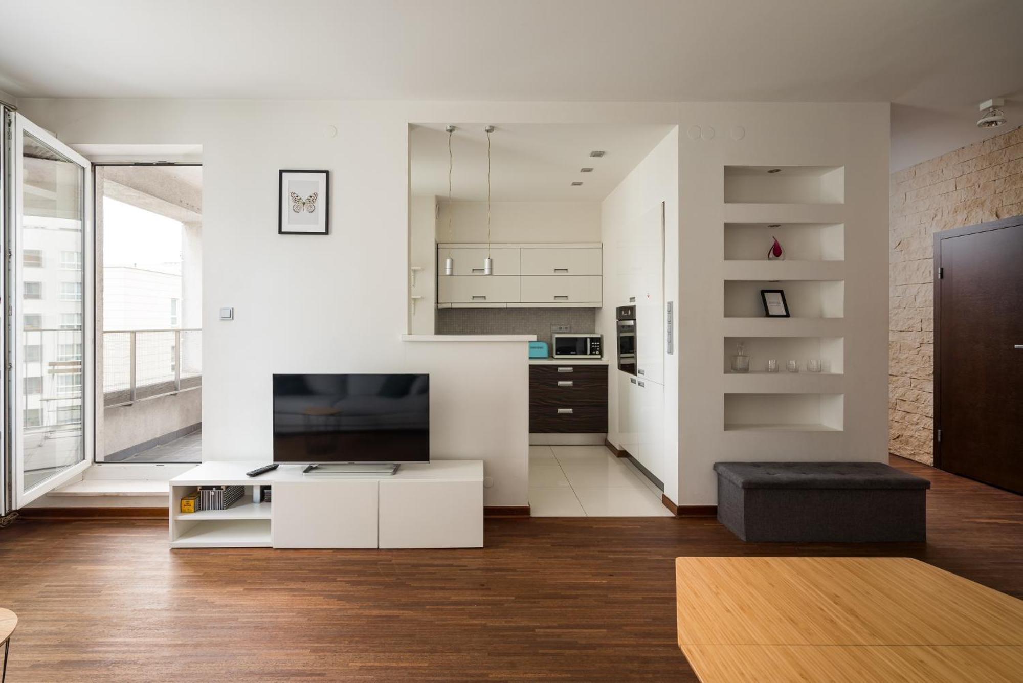 Stawki Pleasant Apartment Warschau Buitenkant foto